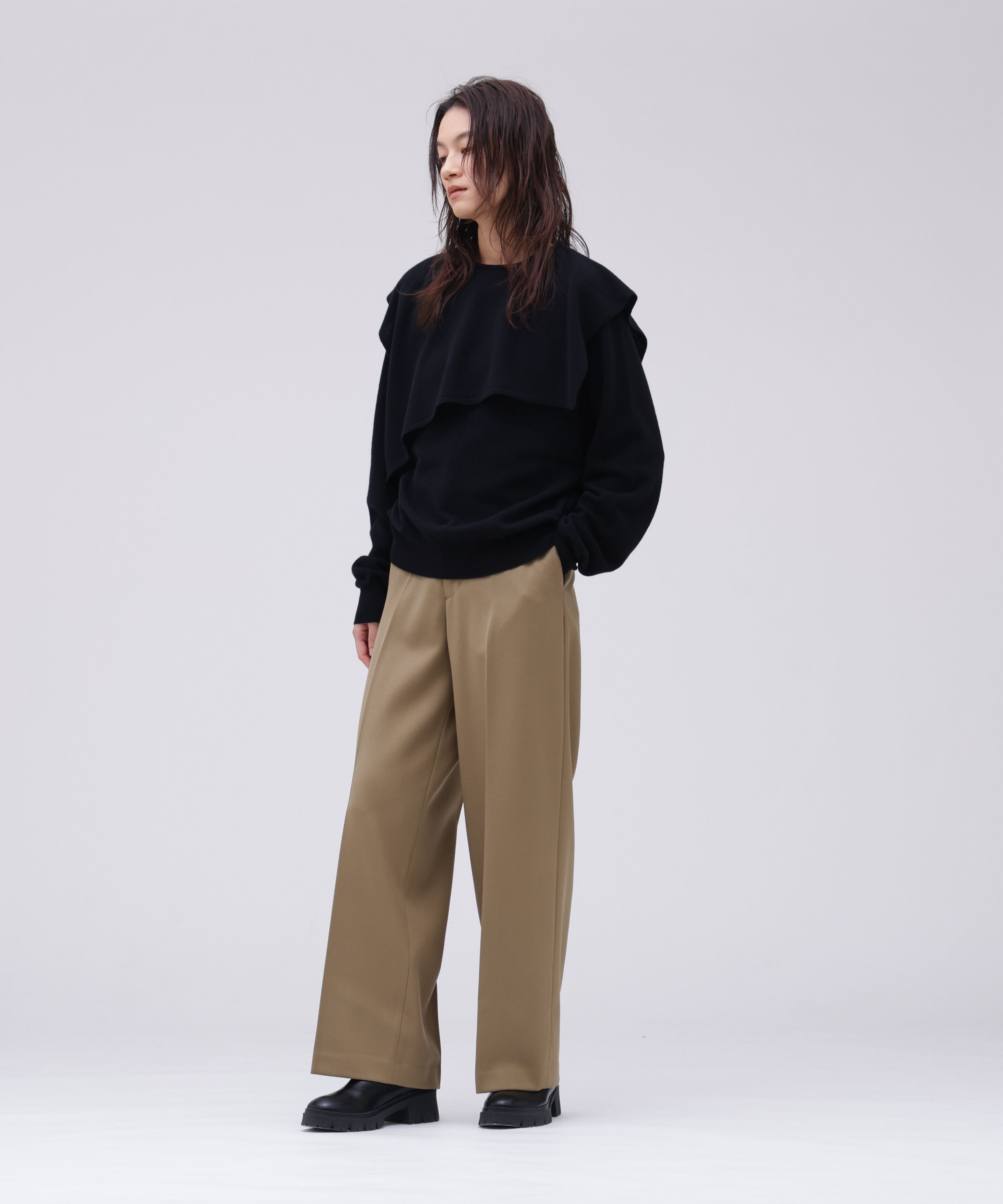 YLEVE 「YLEVE / WOOL TWILL TROUSERS」|その他|