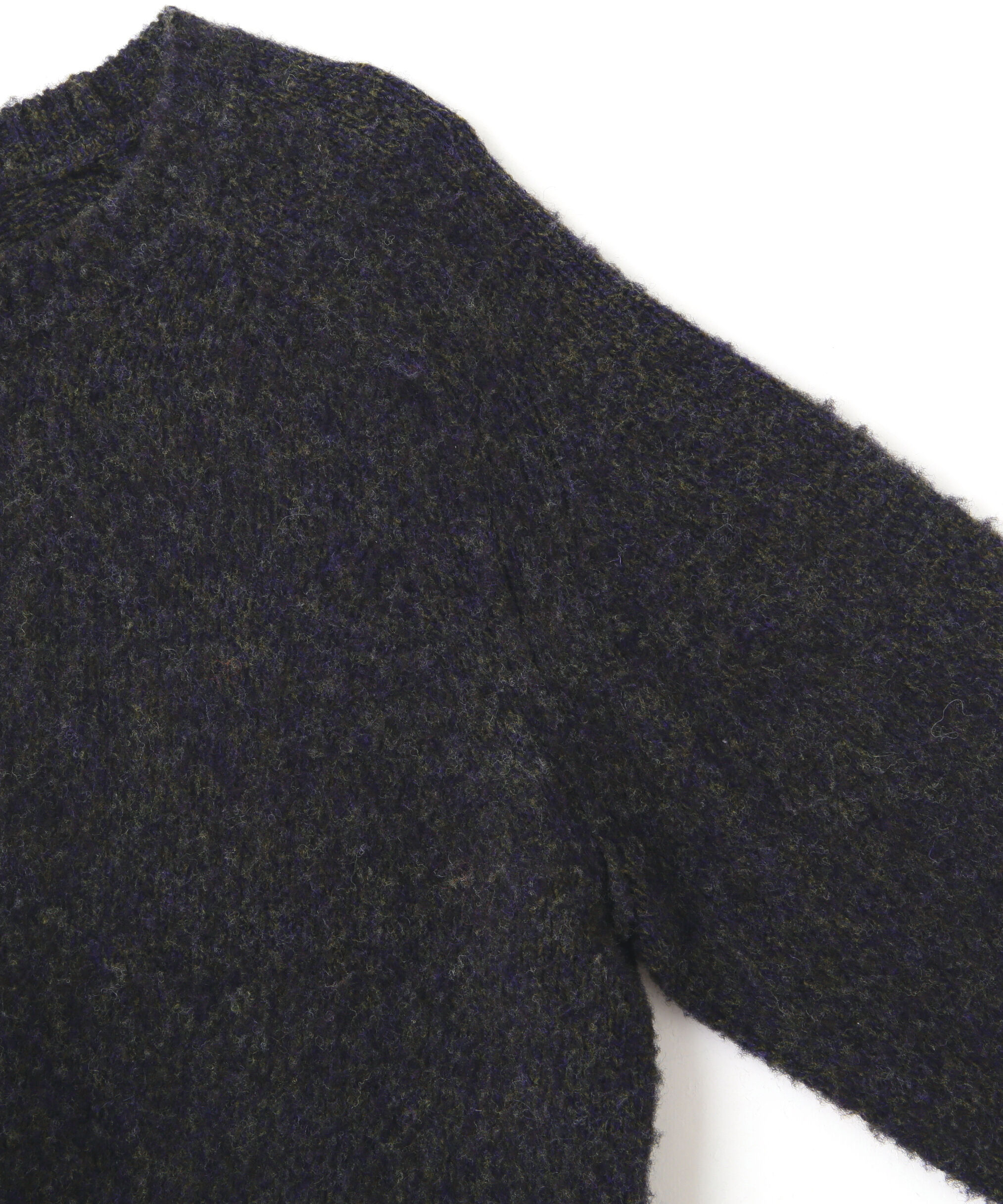 YLEVE 「YLEVE / ITARIAN MERINO WOOL MELANGE KNIT PULL OVER」|ニット・セーター|