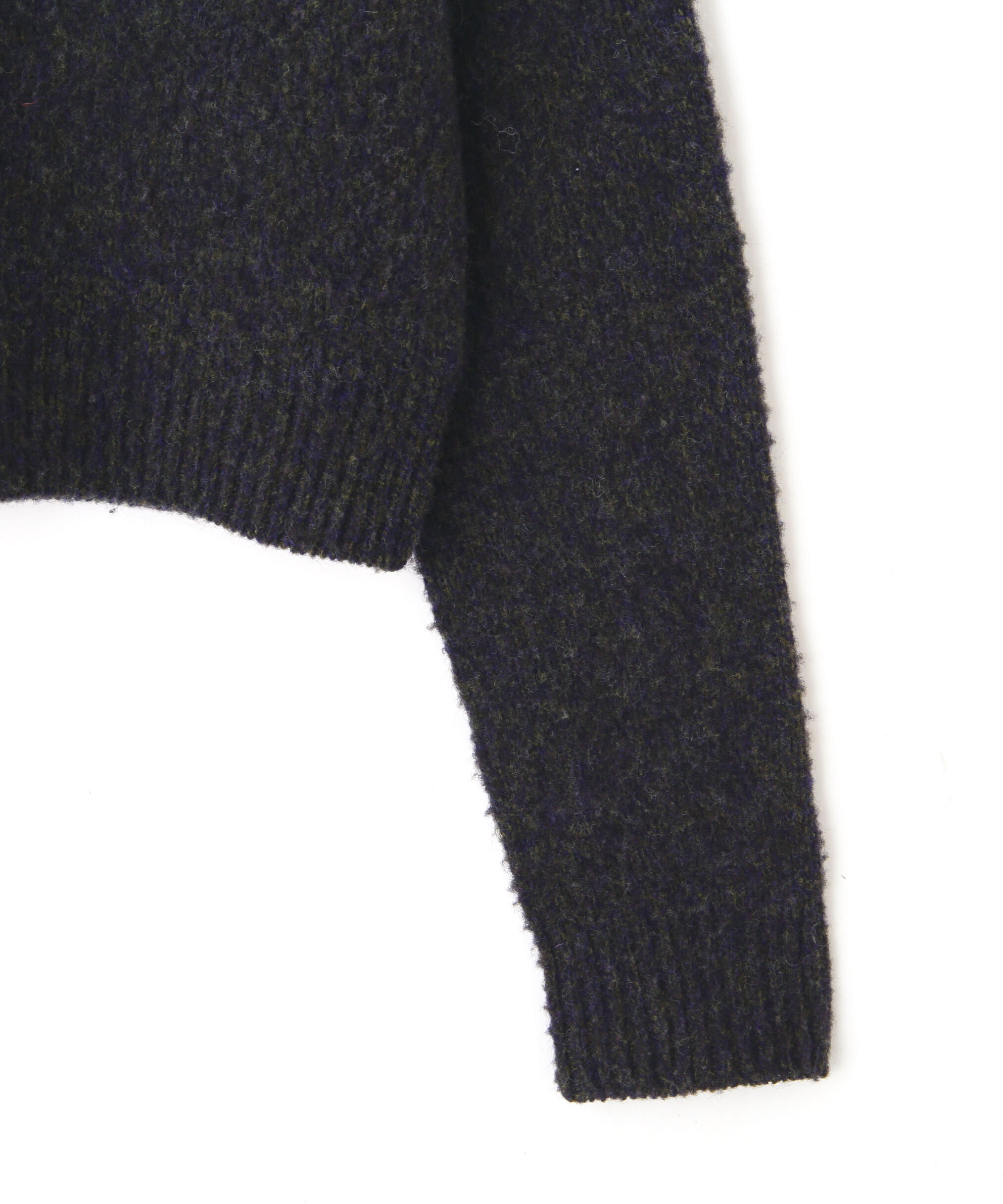 YLEVE 「YLEVE / ITARIAN MERINO WOOL MELANGE KNIT PULL OVER」|ニット・セーター|
