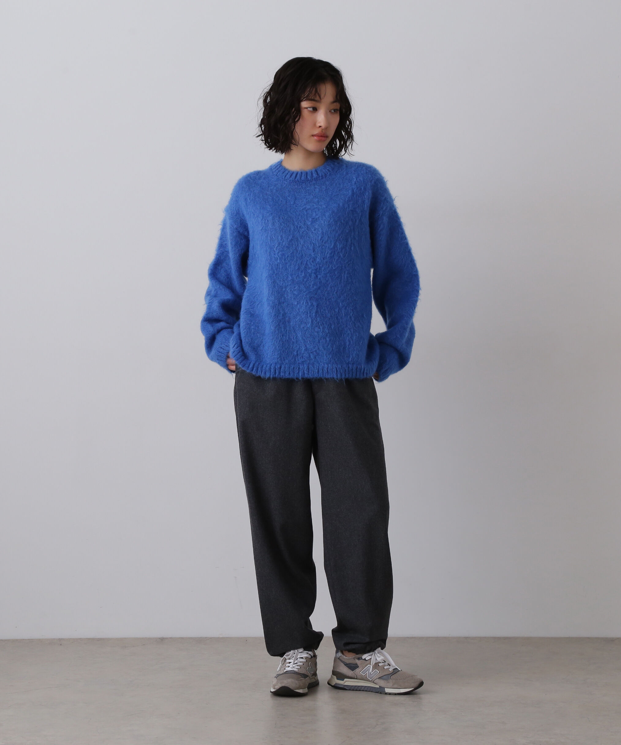 YLEVE 「YLEVE / MOHAIR NAPPING KNIT PULL OVER」|ニット・セーター|