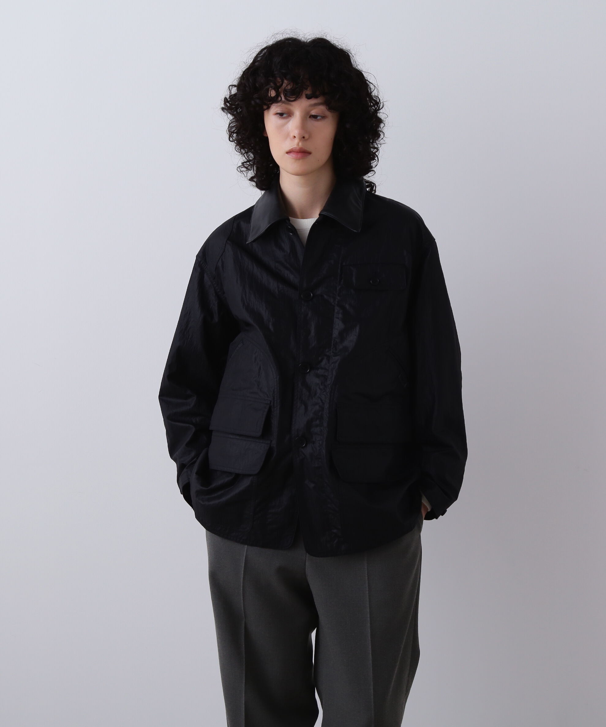 YLEVE 「YLEVE / NYLON HUNTING BLOUSON」|ブルゾン・スタジャン|