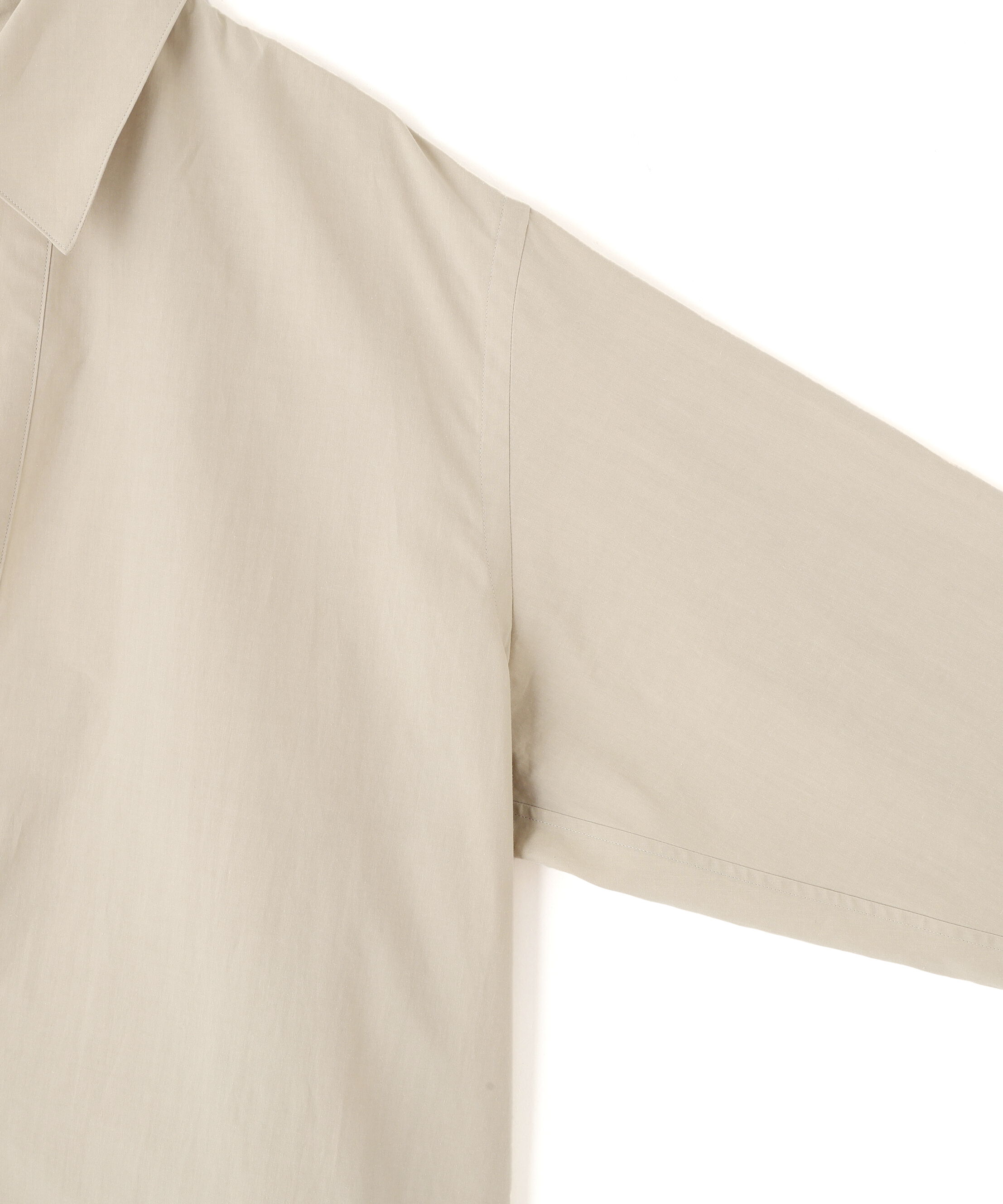 YLEVE 「YLEVE / COTTON SILK TYPEWRITER SKIPPER SHIRT」|シャツ・ブラウス|