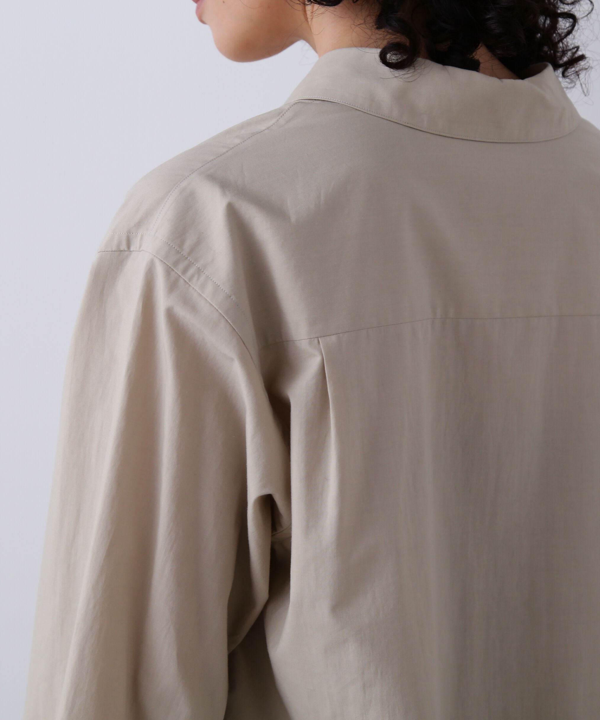 YLEVE 「YLEVE / COTTON SILK TYPEWRITER SKIPPER SHIRT」|シャツ・ブラウス|
