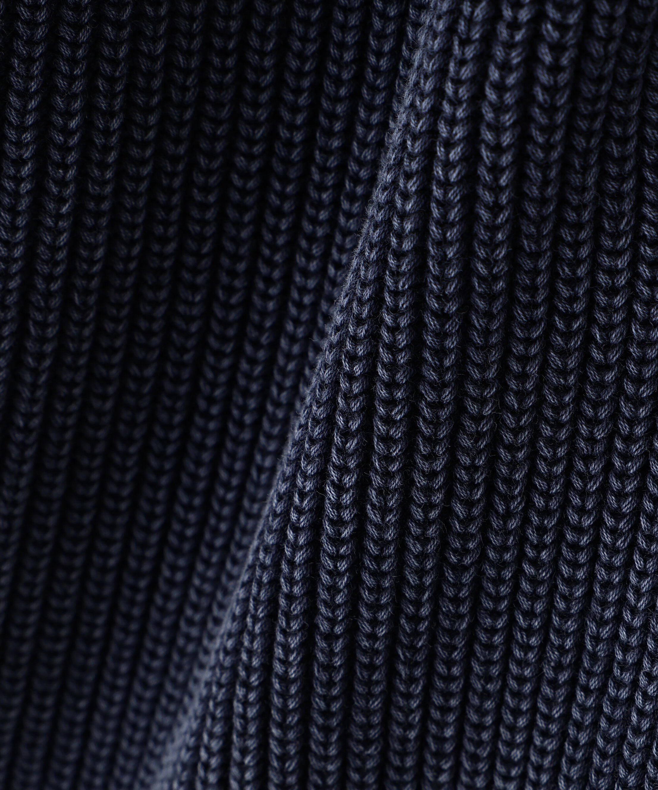 YLEVE 「YLEVE / FADED STONEWASH KNIT ZIP PULLOVER」|ニット・セーター|