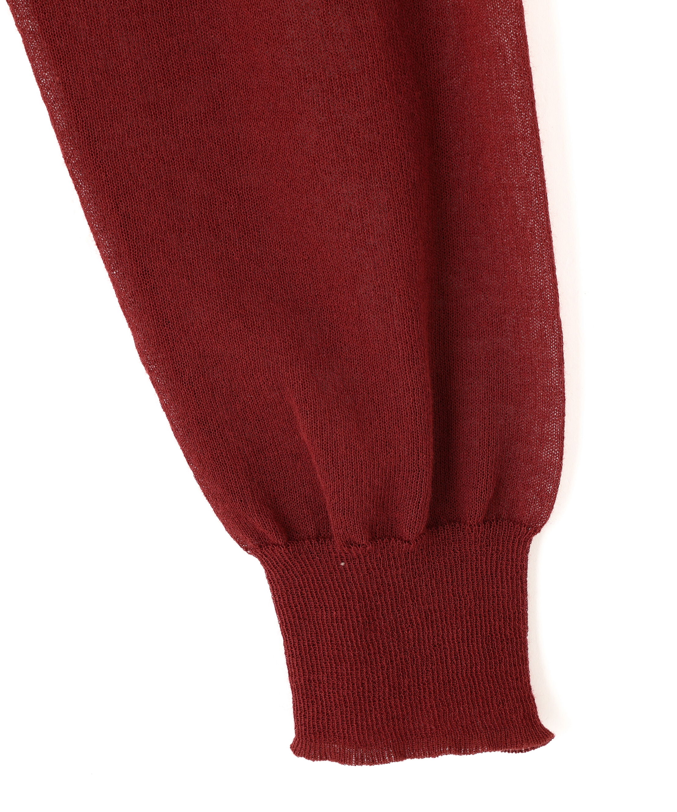 YLEVE 「YLEVE / SHEER RIB KNIT CARDIGAN」|ニット・セーター|