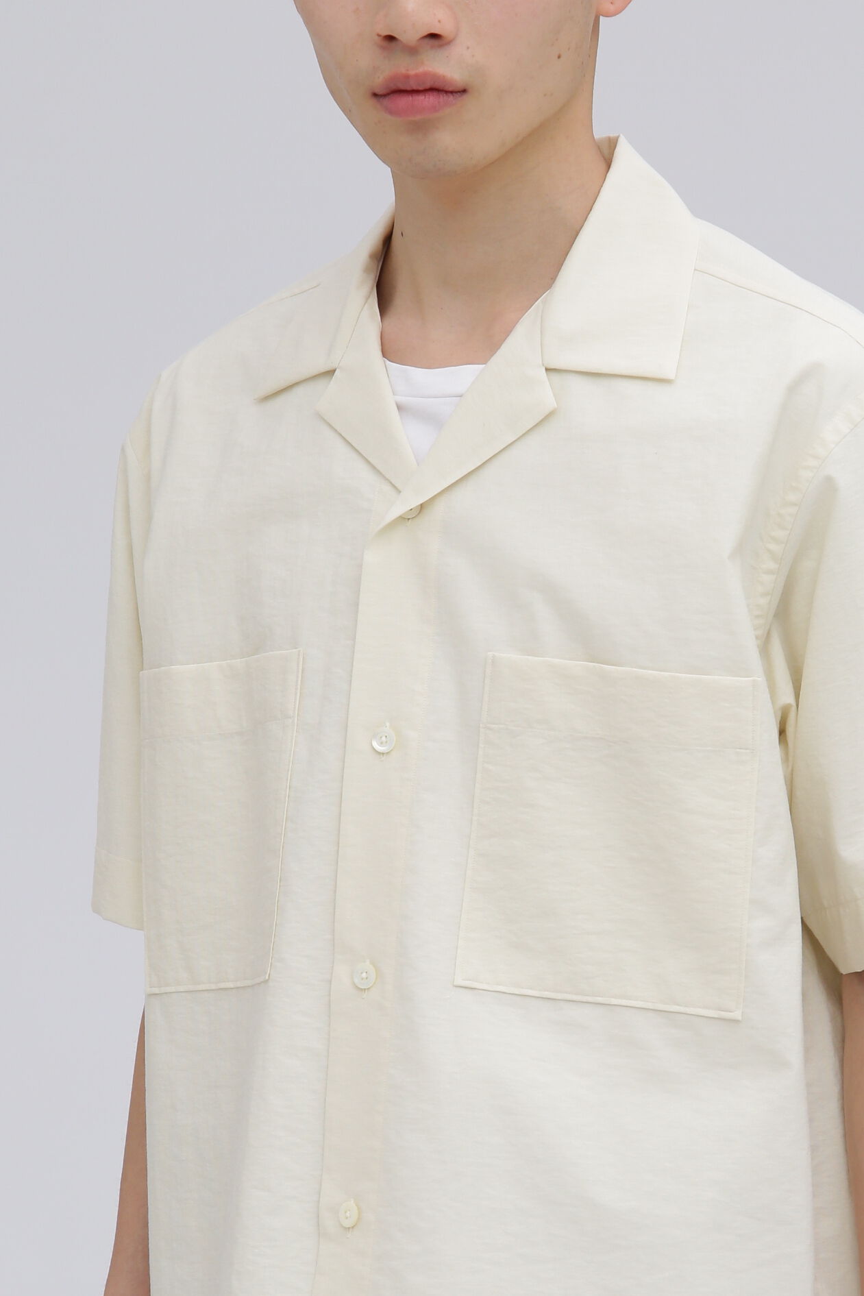 YLEVE 「[限定] YLEVE / COTTON NYLON WASHER SHIRT」|シャツ・ブラウス|