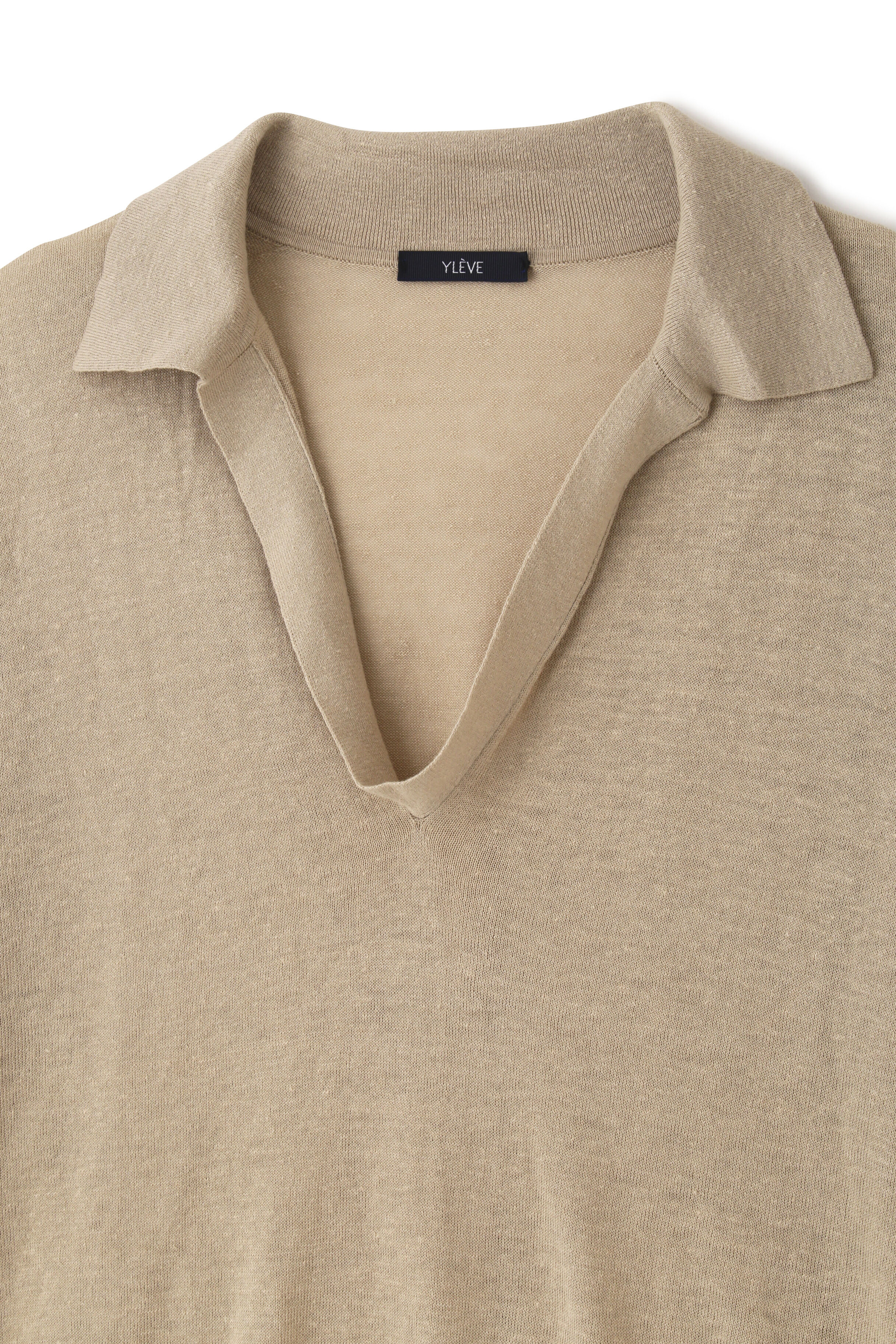 YLEVE 「YLEVE / LINEN COTTON SKIPPER KNIT PULL OVER」|ニット・セーター|