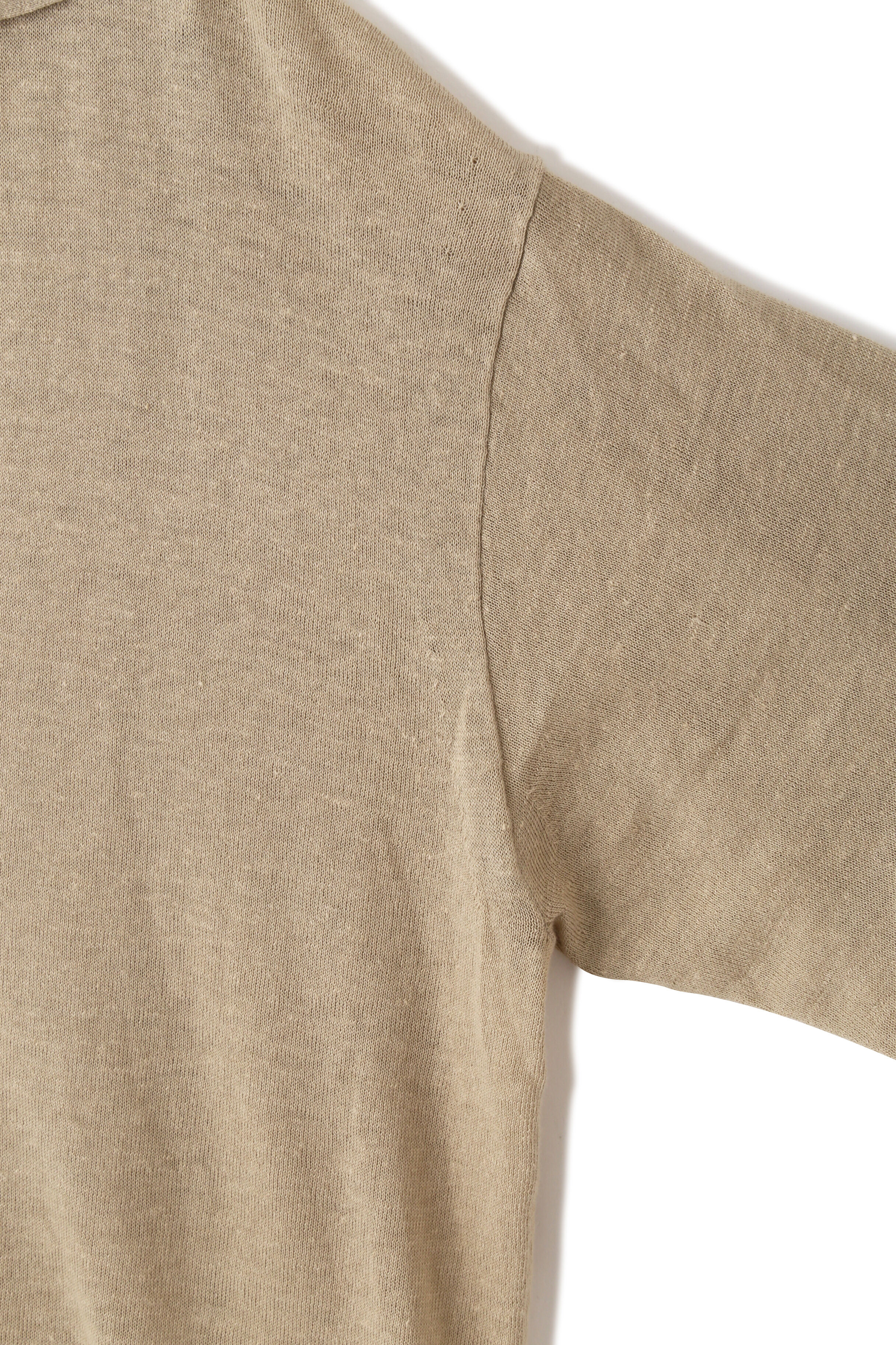 YLEVE 「YLEVE / LINEN COTTON SKIPPER KNIT PULL OVER」|ニット・セーター|