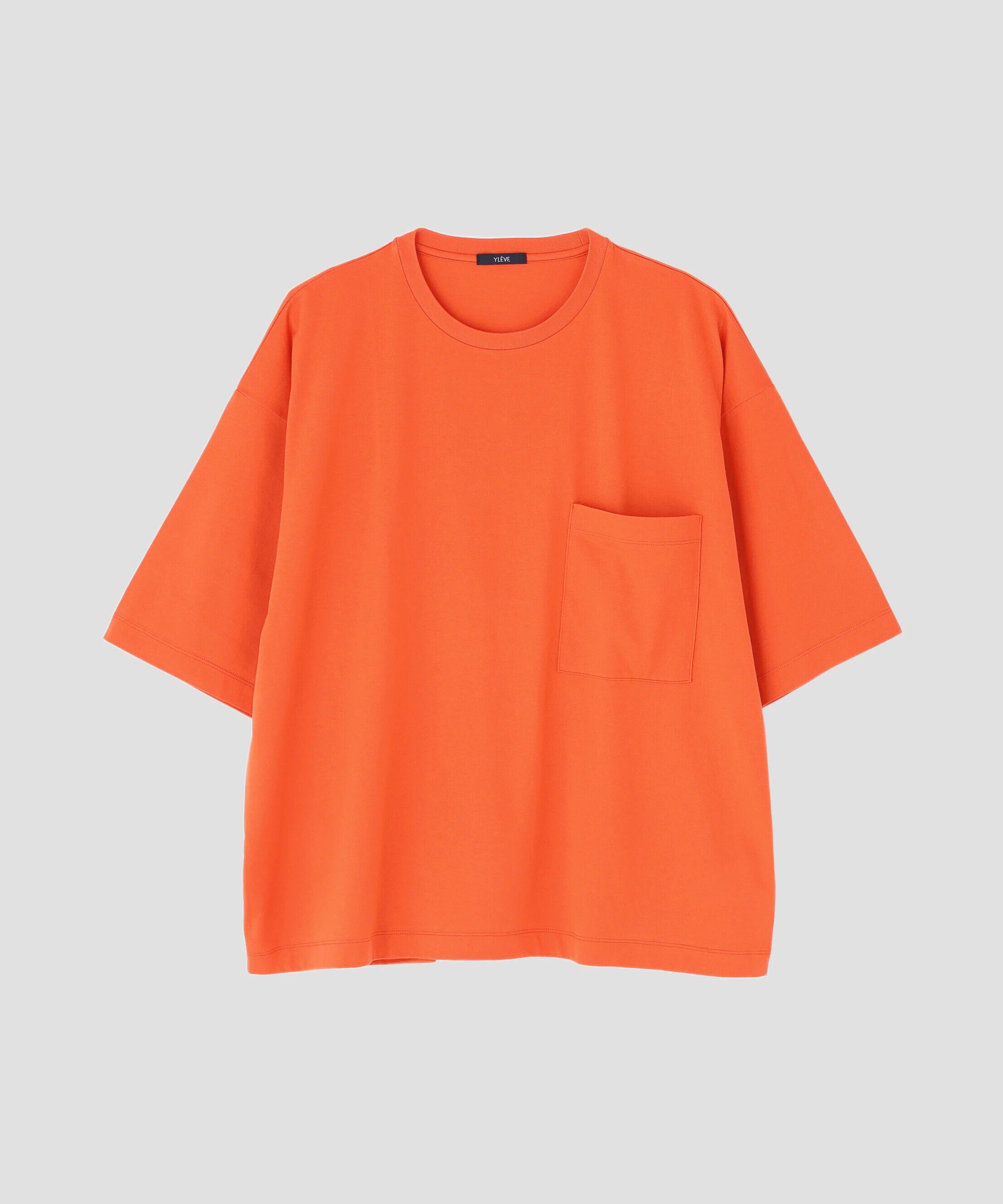 YLEVE 「YLEVE / DIORAMA PULL OVER」|Tシャツ・カットソー|オレンジ