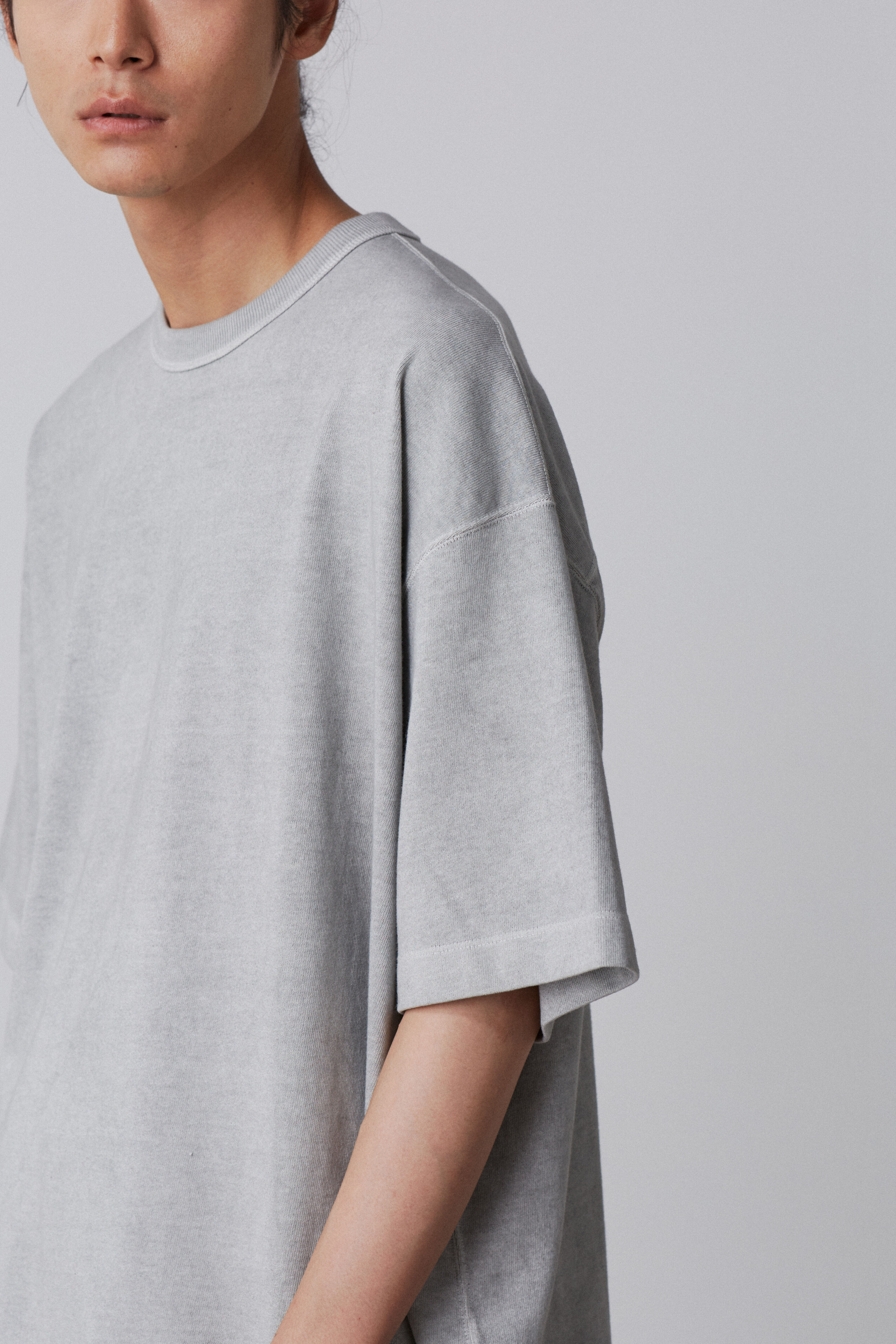 YLEVE 「YLEVE / OPEN END COTTON PIGMENT DYE T‐SHIRT」|Tシャツ・カットソー|