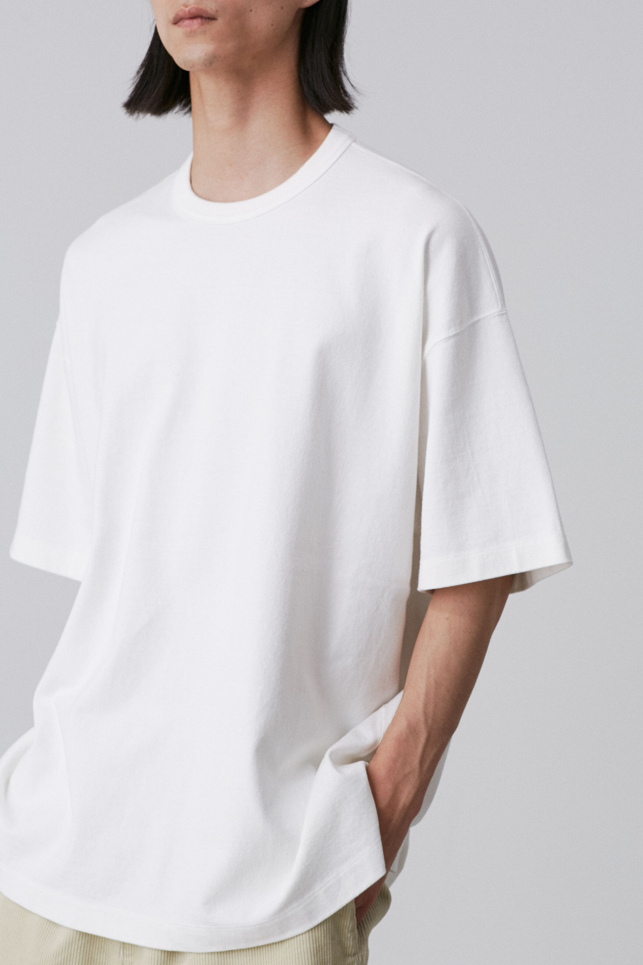 YLEVE 「YLEVE / OPEN END COTTON PIGMENT DYE T‐SHIRT」|Tシャツ・カットソー|