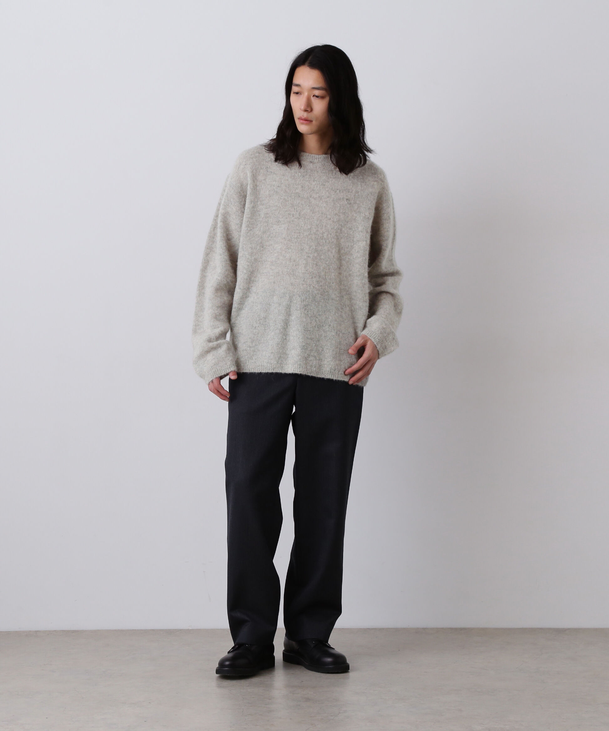 YLEVE 「YLEVE / FAIRY ALPACA KNIT PULL OVER」|ニット・セーター|