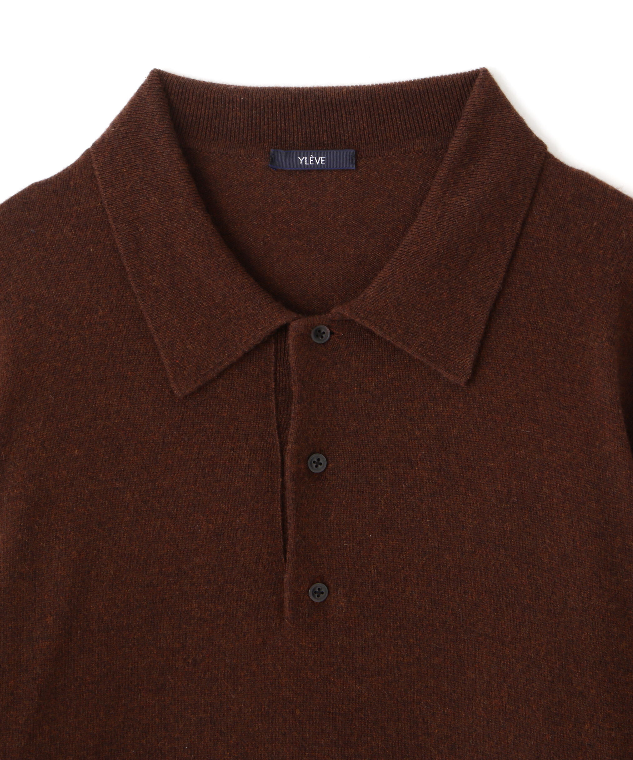 YLEVE 「YLEVE / CASHMERE KNIT POLO」|ニット・セーター|