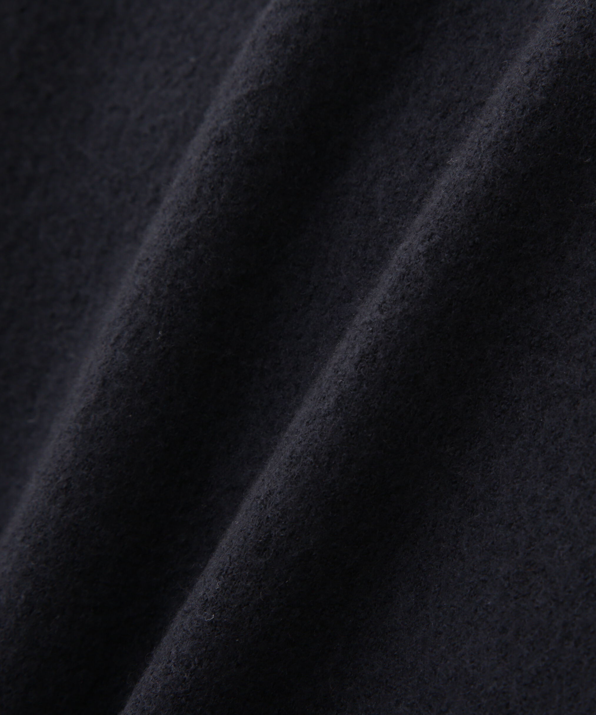 YLEVE 「YLEVE / ULTRAFINE MERINO MILLED WOOL KNIT HALF ZIP PULL OVER」|ニット・セーター|