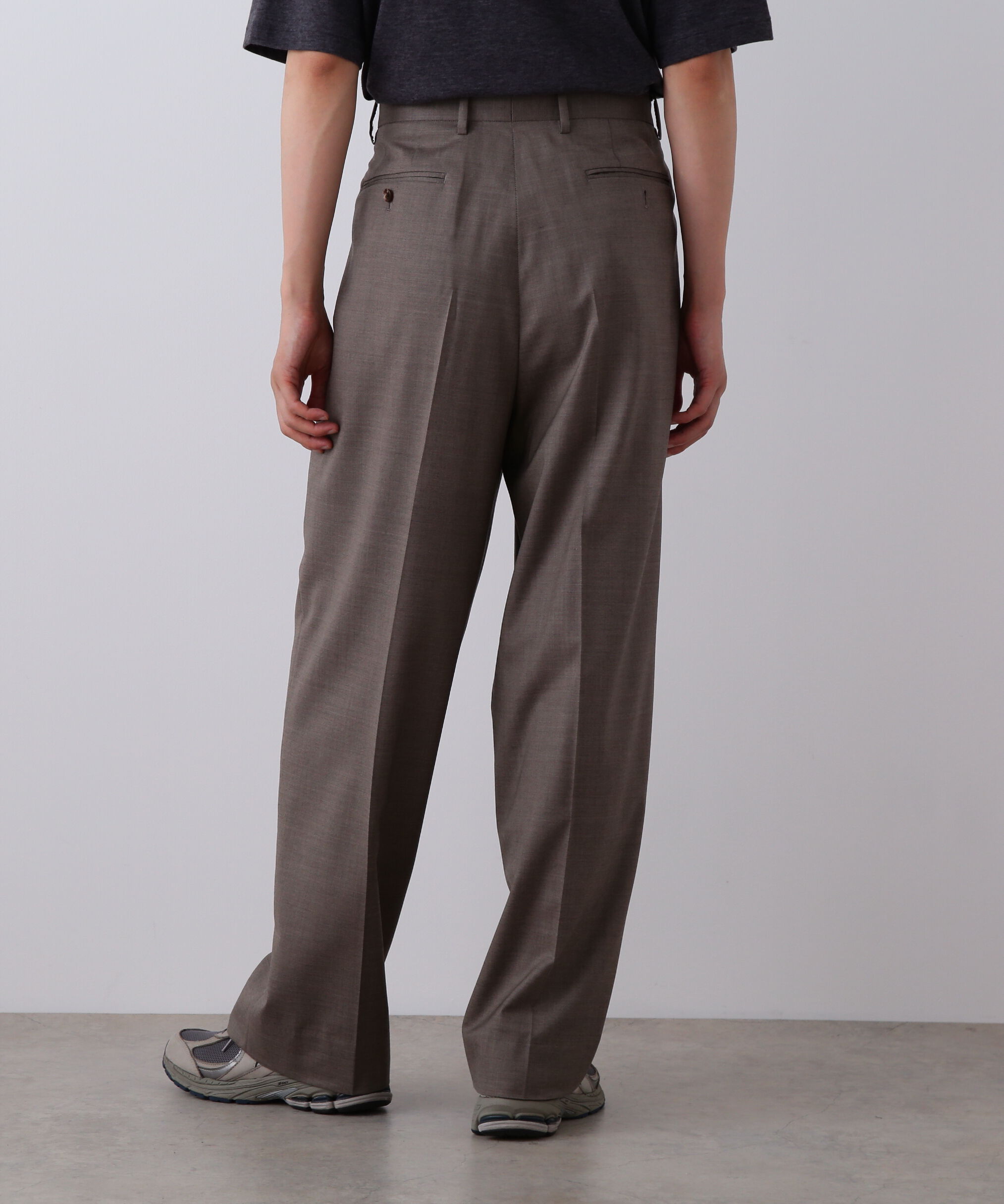 YLEVE 「YLEVE / SUPER120'S CHAMBRAY WOOL 3TACK TROUSERS」|その他|