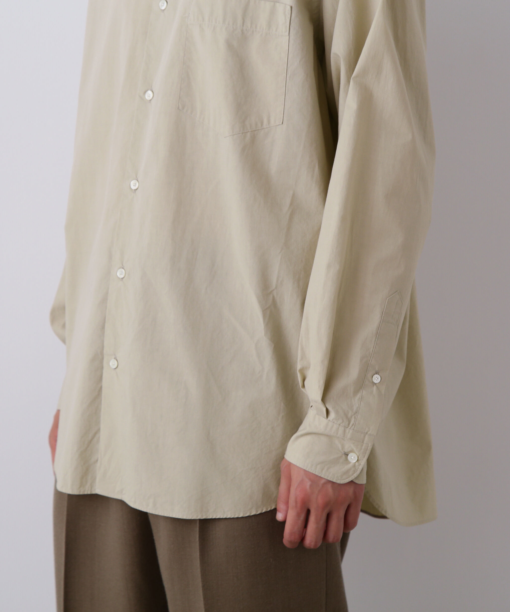 YLEVE 「YLEVE / COTTON SILK TYPEWRITER SHIRT」|シャツ・ブラウス|