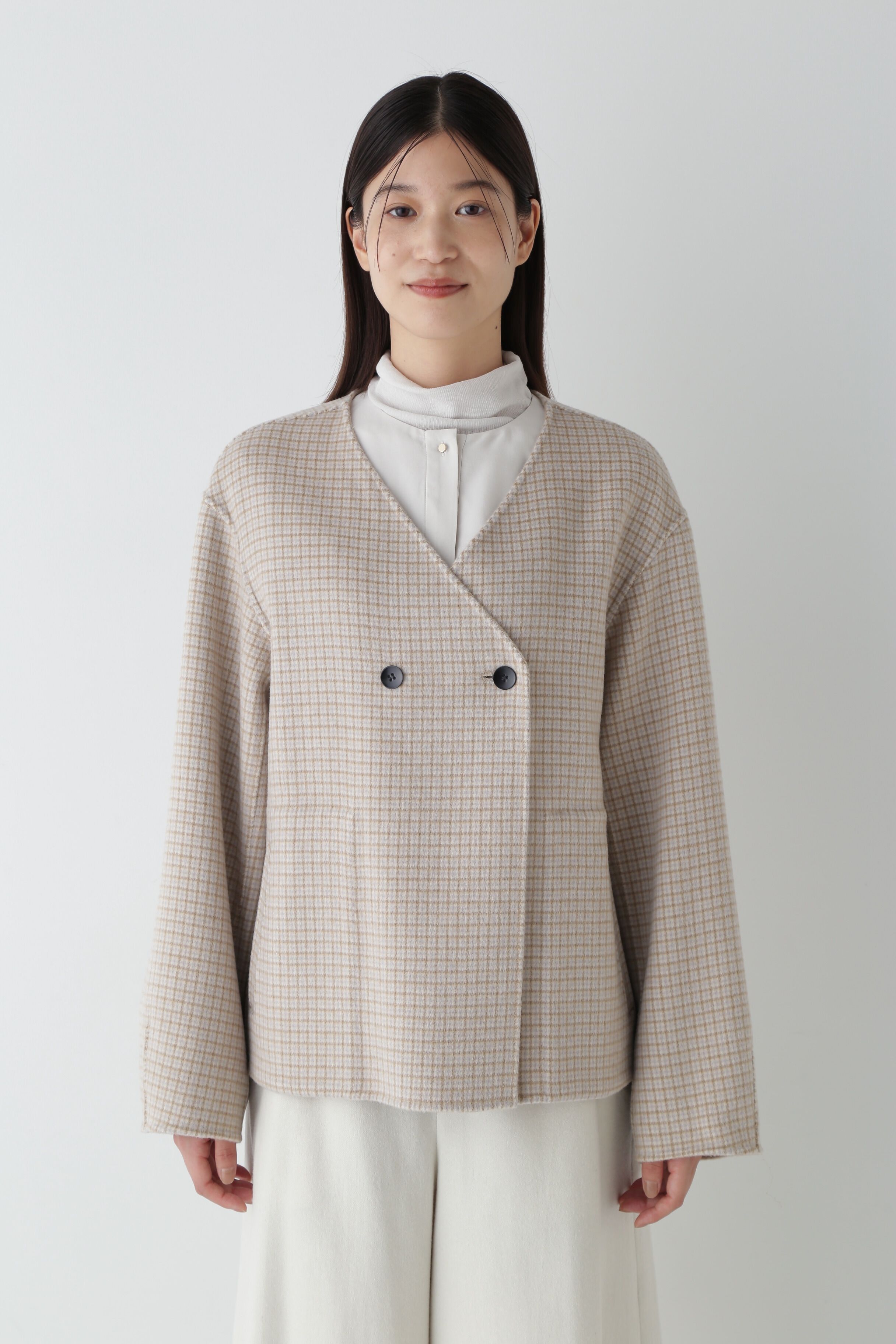  「◆リバーショートジャケットブルゾン」|ブルゾン・スタジャン|