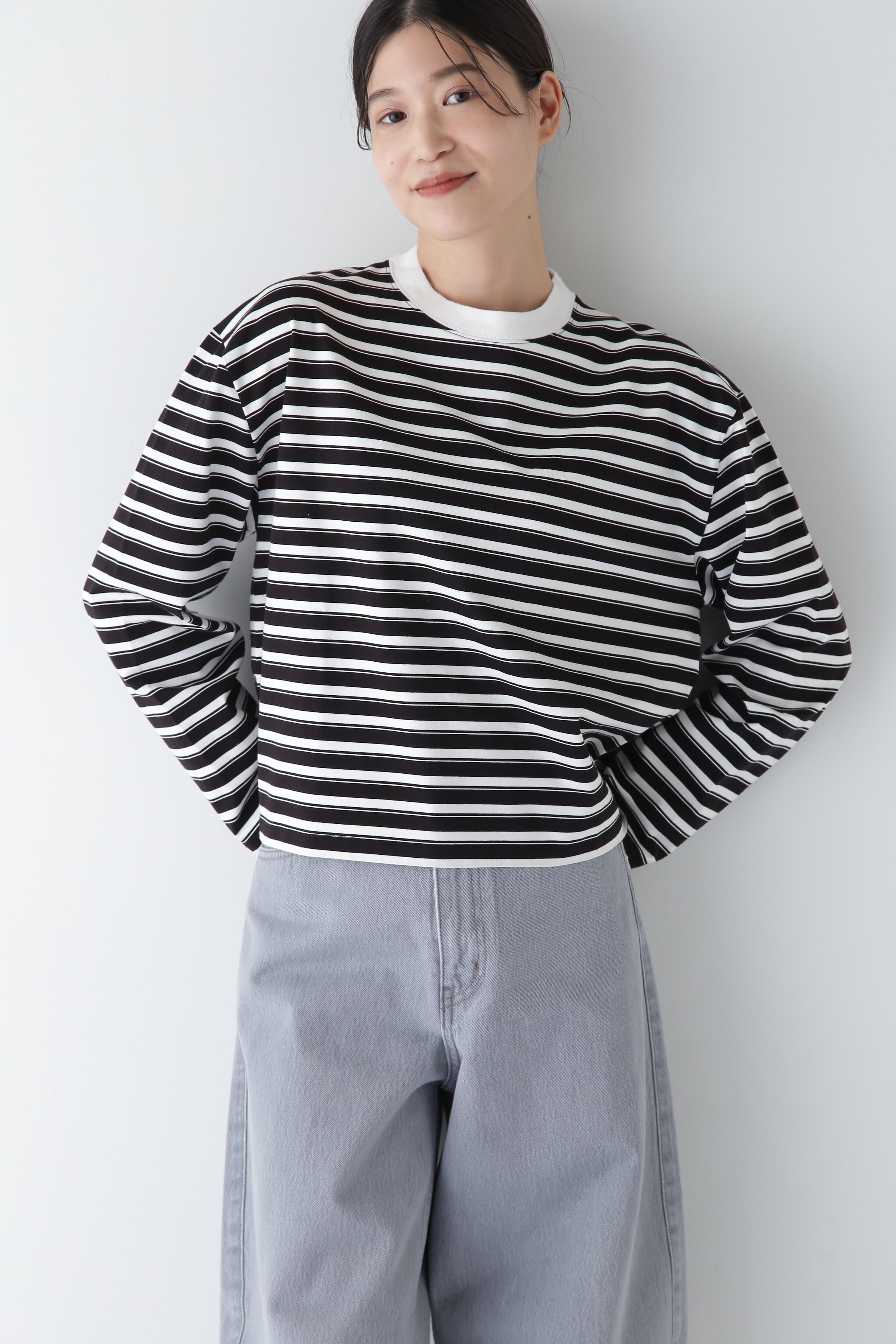  「◆ボーダーボックスＴシャツ」|Tシャツ・カットソー|ブラックボー 3