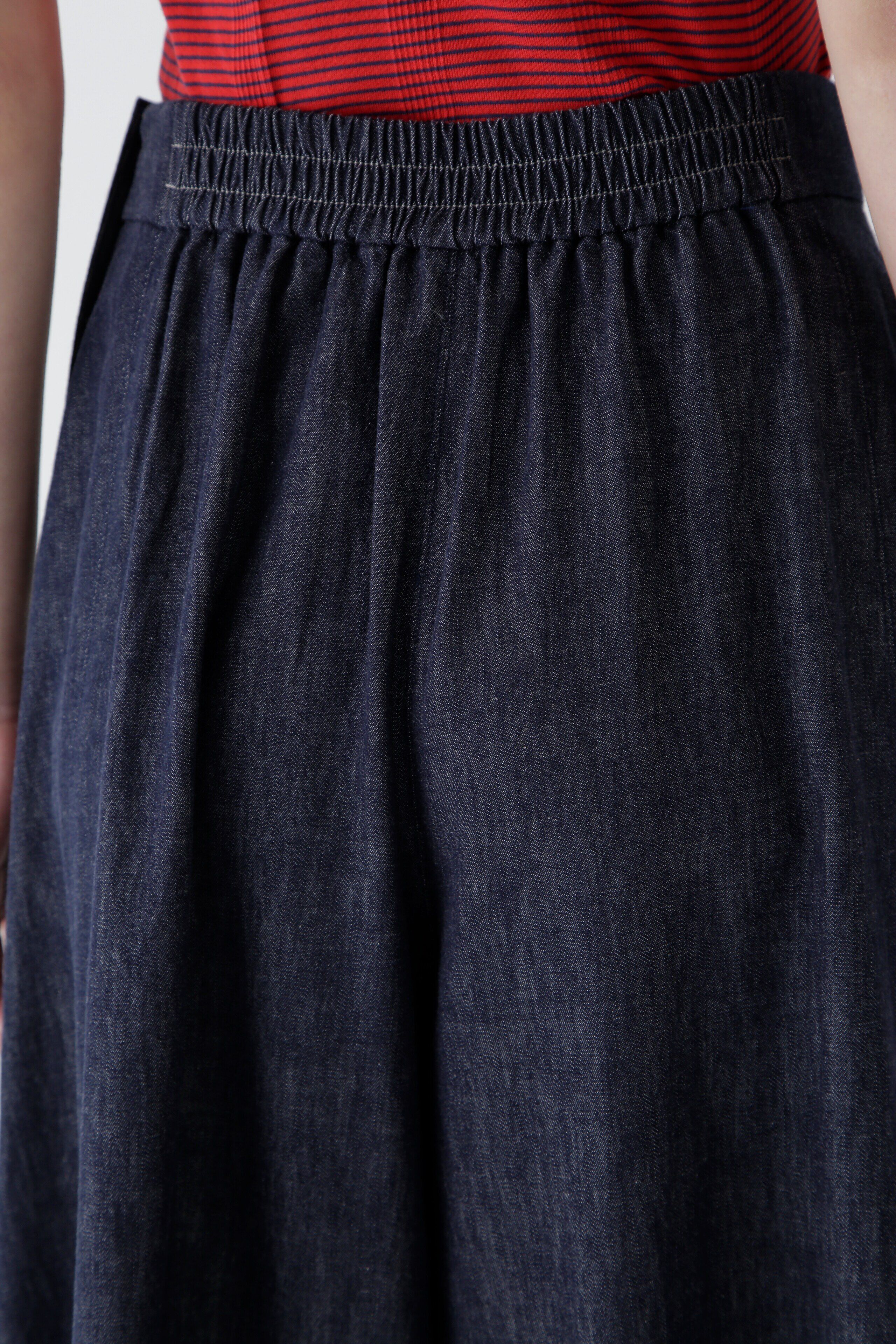  「◆ライトオンスデニムフレアースカーチョ」|スカート|