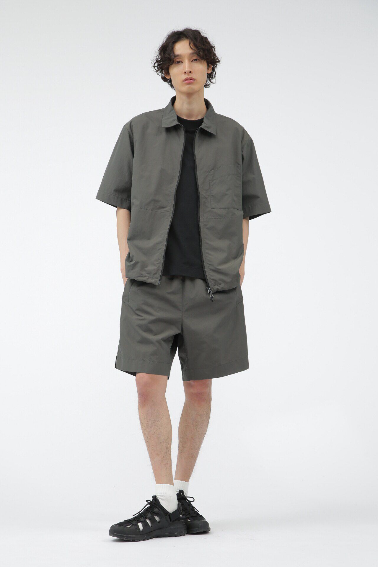 MARGARET HOWELL「WATER REPELLENT NYLON POPLIN SHIRT」|Tシャツ・カットソー|