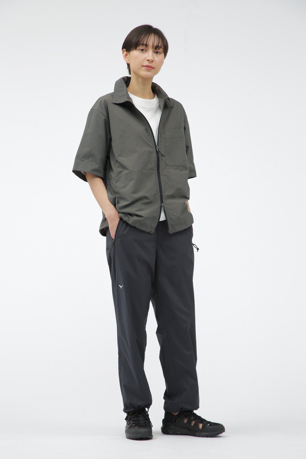 MARGARET HOWELL「WATER REPELLENT NYLON POPLIN SHIRT」|Tシャツ・カットソー|