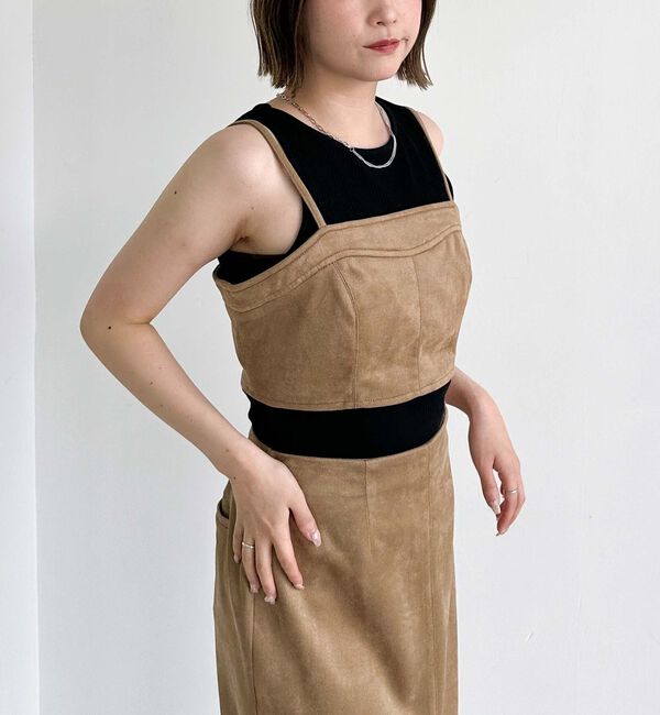 archives「スエードビスチェ」|シャツ・ブラウス|