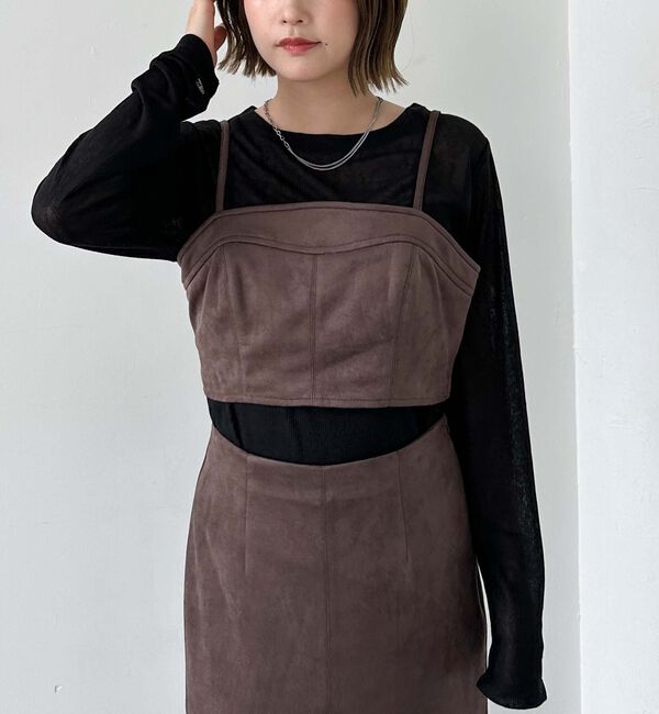 archives「スエードビスチェ」|シャツ・ブラウス|