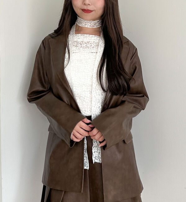 archives「タックドレープレースＴＯＰＳ」|Tシャツ・カットソー|