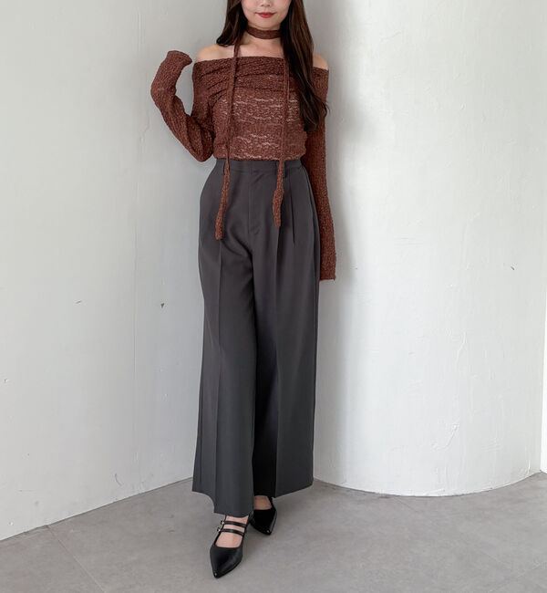 archives「タックドレープレースＴＯＰＳ」|Tシャツ・カットソー|