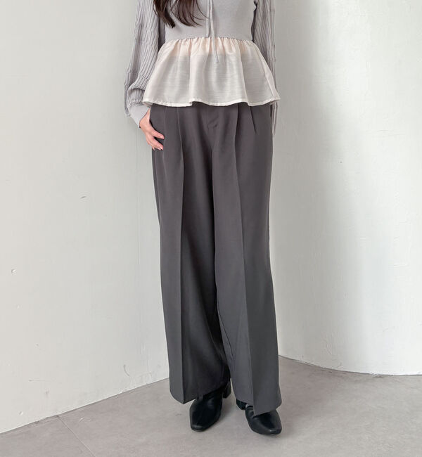 archives「【ＳＥＴＵＰ対応】２タックワイドスラックス」|チノ|