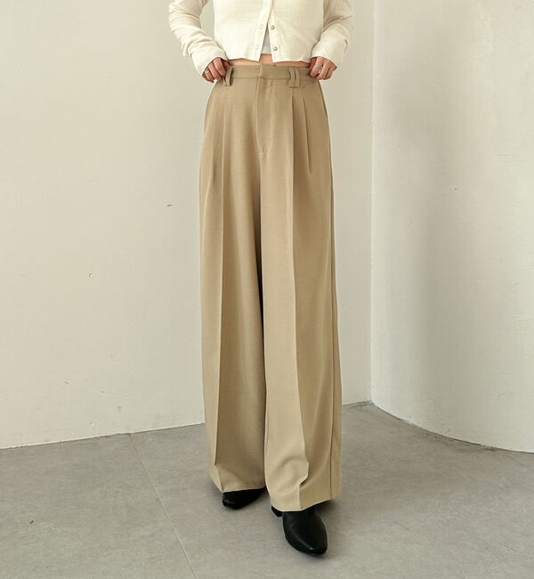 archives「【ＳＥＴＵＰ対応】２タックワイドスラックス」|チノ|