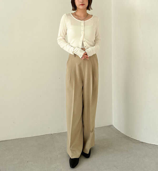 archives「【ＳＥＴＵＰ対応】２タックワイドスラックス」|チノ|