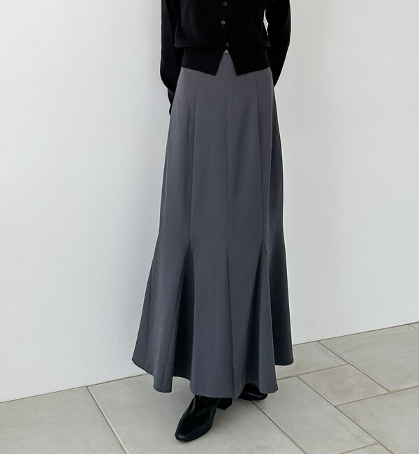 archives「マチ付きマーメイドスカート」|スカート|CHARCOAL GRAY