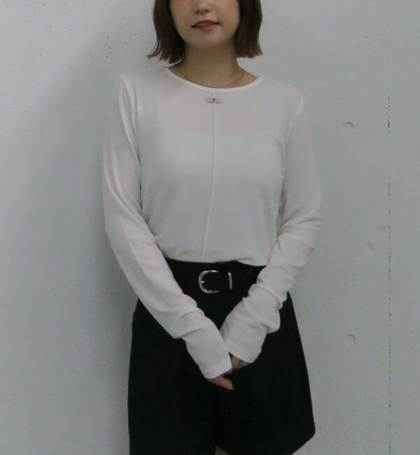 archives「シアー天竺クルーネック　ＴＯＰＳ」|Tシャツ・カットソー|