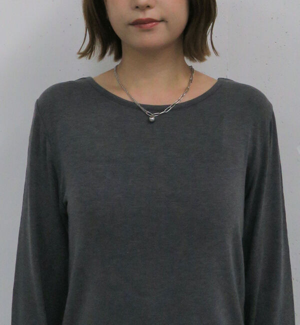 archives「シアー天竺クルーネック　ＴＯＰＳ」|Tシャツ・カットソー|