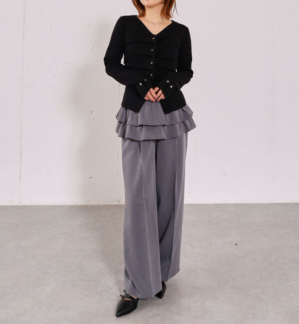 archives「フリルＳＫ付きスラックス」|チノ|