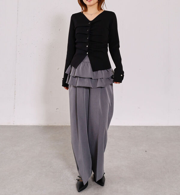 archives「フリルＳＫ付きスラックス」|チノ|