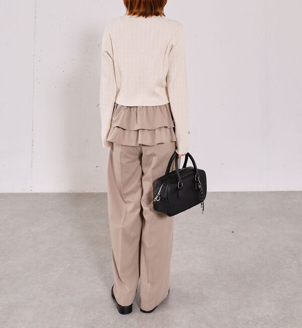 archives「フリルＳＫ付きスラックス」|チノ|