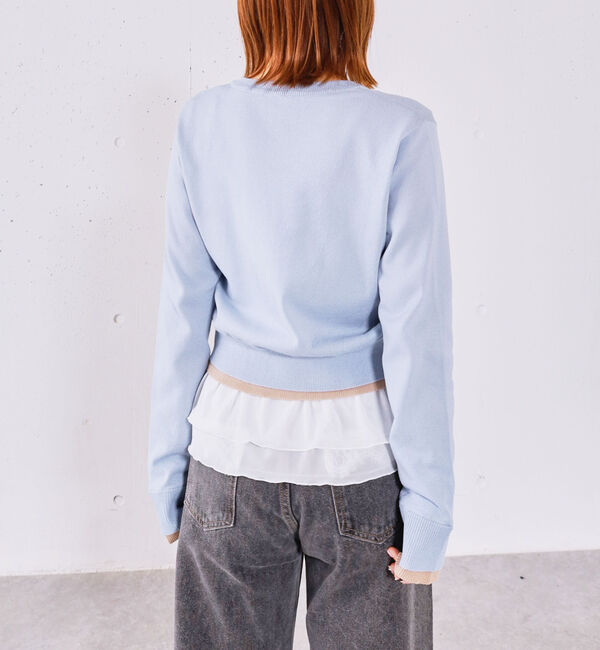 archives「ドットアソートシアーフリルカットＴＯＰＳ」|Tシャツ・カットソー|