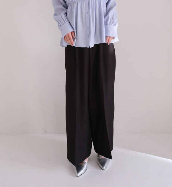 archives「【ＯＮかわ】ウォッシャブルベルト付きスラックス」|チノ|