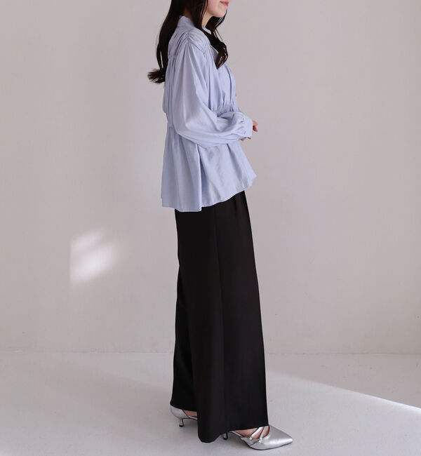 archives「【ＯＮかわ】ウォッシャブルベルト付きスラックス」|チノ|