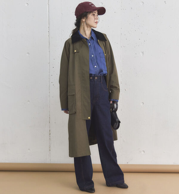 Doux archives「コクーンウエストダブルボタンデニムパンツ」|デニム|