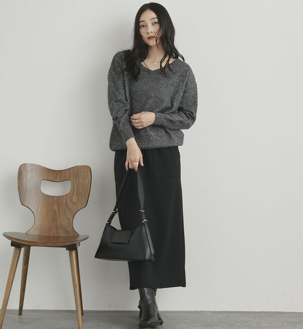 Doux archives「２ＷＡＹラメプルオーバー」|ニット・セーター|