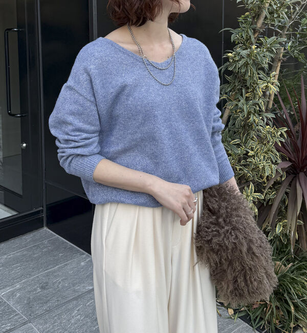 Doux archives「２ＷＡＹラメプルオーバー」|ニット・セーター|