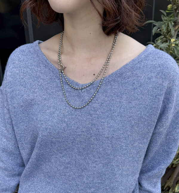 Doux archives「２ＷＡＹラメプルオーバー」|ニット・セーター|