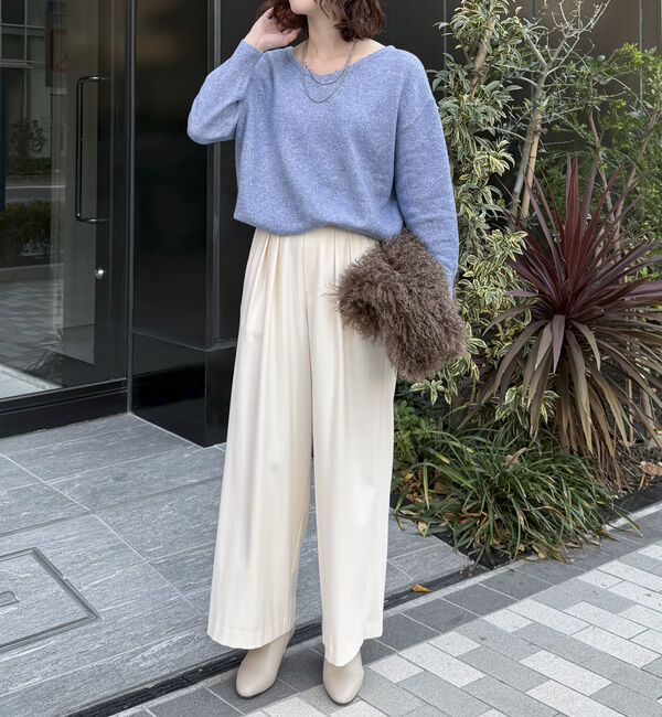 Doux archives「２ＷＡＹラメプルオーバー」|ニット・セーター|