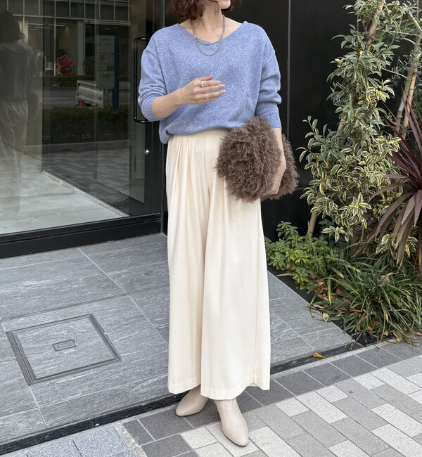 Doux archives「２ＷＡＹラメプルオーバー」|ニット・セーター|