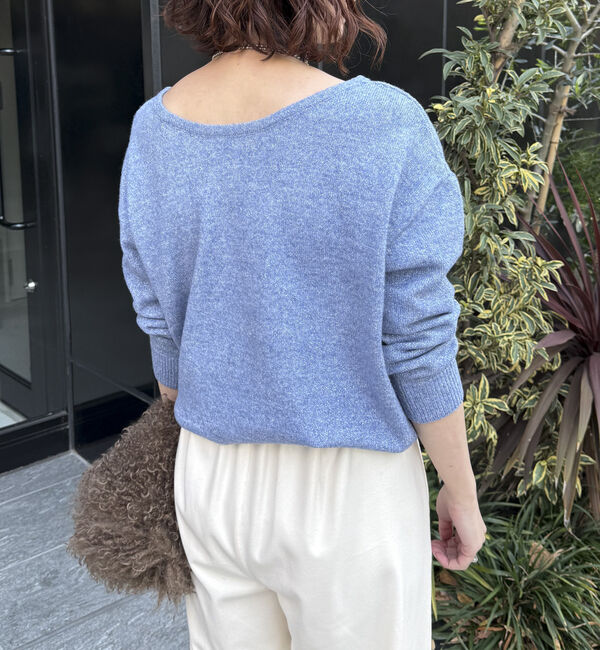 Doux archives「２ＷＡＹラメプルオーバー」|ニット・セーター|