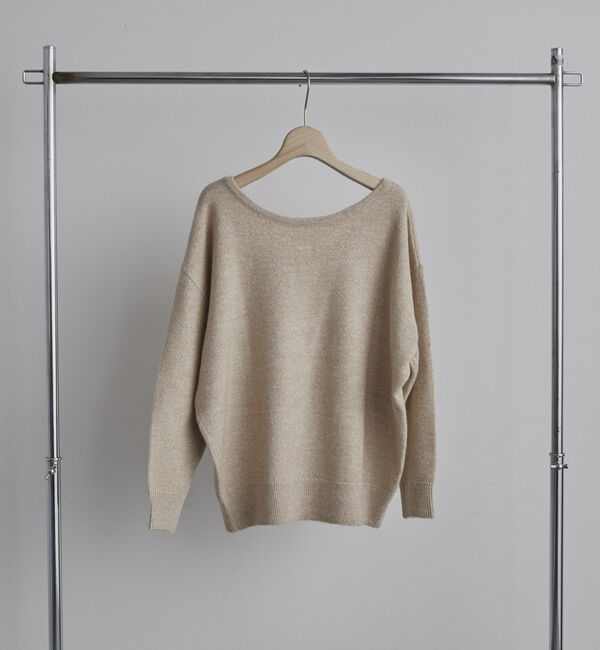 Doux archives「２ＷＡＹラメプルオーバー」|ニット・セーター|