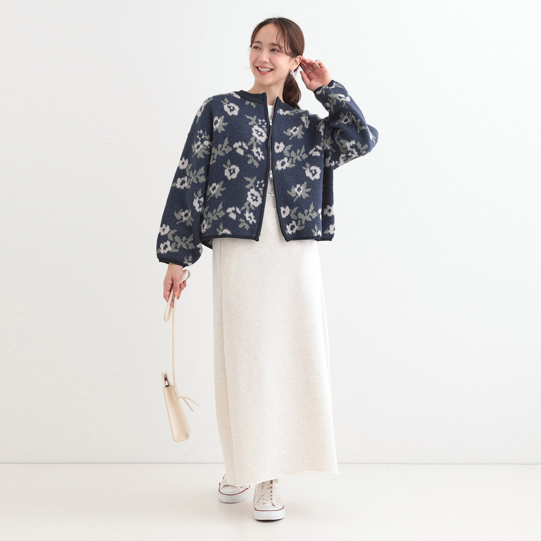 SHOO･LA･RUE「選べる3柄 ダブルZIPカーディガン」|カーディガン|
